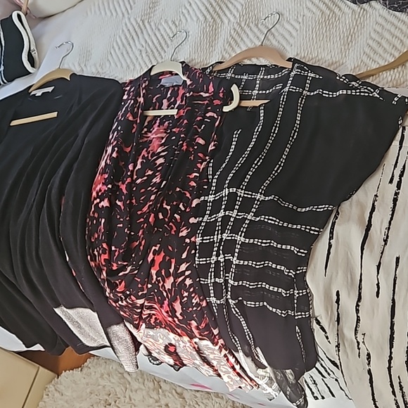 Agnona Black cashmere Fancy Cardigan. Ties w/sequins, sheer collar, POCKETS. 1x. - Picture 13 of 13